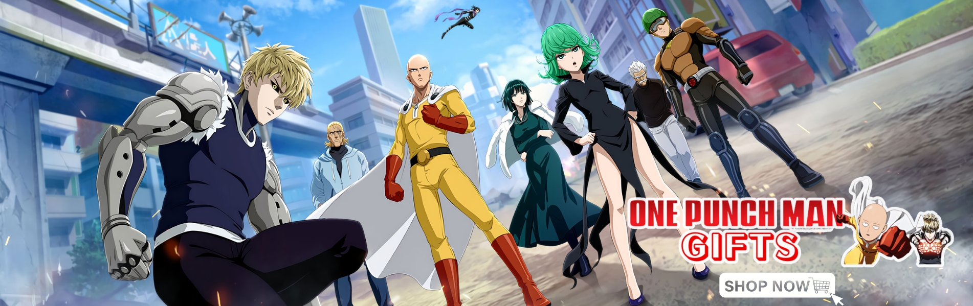One Punch Gifts Banners - One Punch Man Gifts
