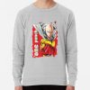 ssrcolightweight sweatshirtmensheather greyfrontsquare productx1000 bgf8f8f8 10 - One Punch Man Gifts