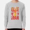 ssrcolightweight sweatshirtmensheather greyfrontsquare productx1000 bgf8f8f8 12 - One Punch Man Gifts