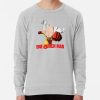 ssrcolightweight sweatshirtmensheather greyfrontsquare productx1000 bgf8f8f8 26 - One Punch Man Gifts