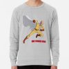 ssrcolightweight sweatshirtmensheather greyfrontsquare productx1000 bgf8f8f8 5 - One Punch Man Gifts