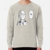 ssrcolightweight sweatshirtmensoatmeal heatherfrontsquare productx1000 bgf8f8f8 25 - One Punch Man Gifts
