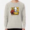 ssrcolightweight sweatshirtmensoatmeal heatherfrontsquare productx1000 bgf8f8f8 8 - One Punch Man Gifts