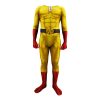Anime ONE PUNCH MAN Costume Saitama Cosplay Male Men Boys Halloween Jumpsuit Outfits with Cloak Cape 4 - One Punch Man Gifts