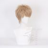 Anime ONE PUNCH MAN Genos Cosplay Wig Short Synthetic Hair Halloween Party Heat Resistant Wigs Wig 3 - One Punch Man Gifts